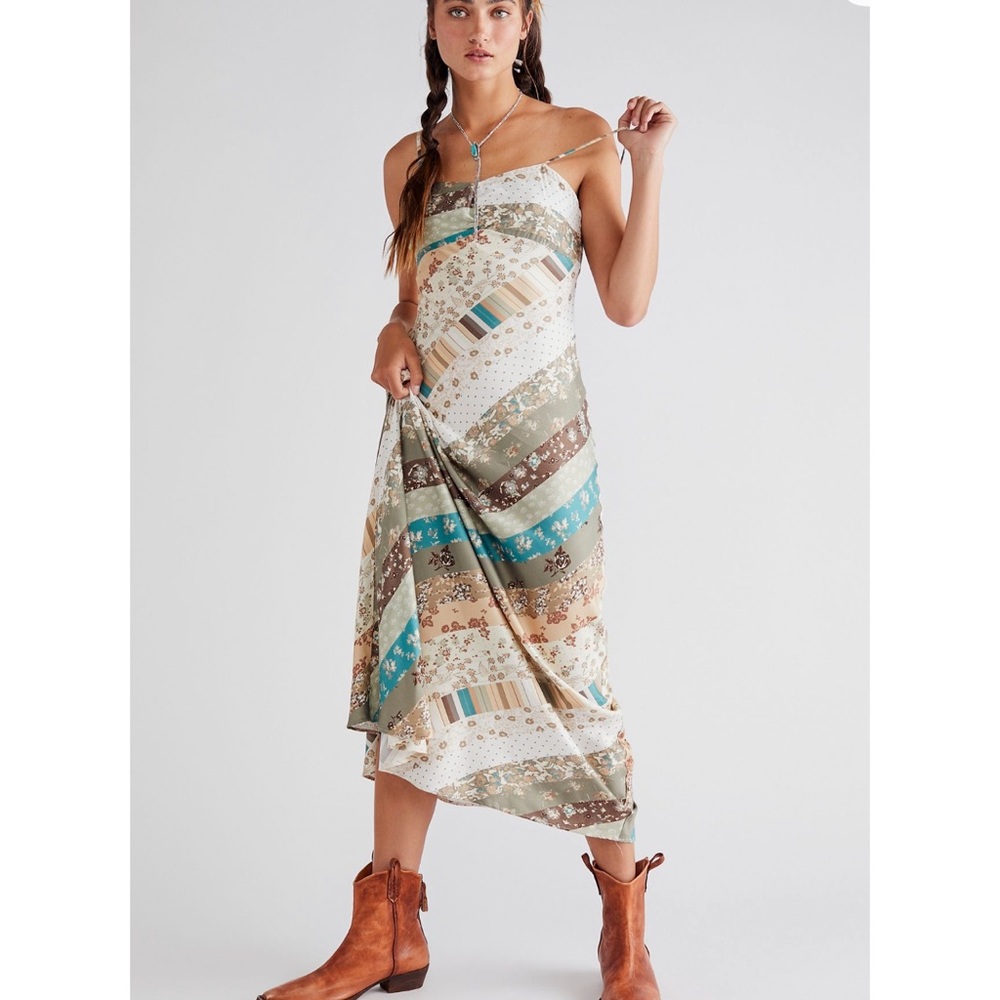 Fiona Rainbow Maxi Dress x Free People